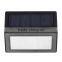 6LED Solar Power PIR Motion Sensor Wall Light Outdoor Waterproof Garden Lamp