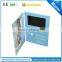 4.3 " Video brochure video in folder video catalogue with full color printing