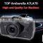 2016 Eyoyo A7810 Top Ambarella A7LA70 HD 1296P Dash Cam LDWS Camera DVR G-sensor China Supplier