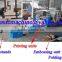 Italy Design Embossing Laminating Printing High Speed Automatic V-fold Hand Towels Machine