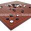 Traditional CHINESE GO Game in Wood With Urea Pieces - Brown Color
