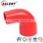 19mm>13mm(3/4''>1/2'')90 Degree Elbow Reducing Red Silicone Hose