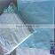 medical1ply paper and 1ply pe bibs tie on style white paper and blue/white pe film
