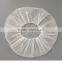 Double single elastic doctors nurses disposable mob caps non woven PP round operating surgical bouffant hair caps