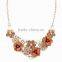 New Russia Style Flower Choker Collar Vintage Pendant Statement Necklace Women Necklaces & Pendants Fashion Necklaces for Women