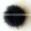 Raccoon Fur Pompom Balls