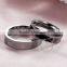 4-5MM Stainless steel mix color gun black ring fashion women ring wedding jewelry 6260485
