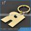 Top quality metal diamond alphabet letters keychain hot sell