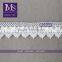 profressional design of guipure lace trim flower embroidery lace white cotton lace embroidery trim
