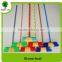 Indoor and outdoor sweeping PP brooms / floor cleaning brush with PVC wooden handle