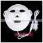 Photodynamic 3D facial color light LED mask vibration massage for home use skin rejuvenation LED beauty light mask