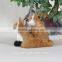 christmas furry small plush miniature squirrel