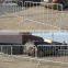 APHT removable crowd control barricade for sale/police road barricade/aluminum portable barricade fence with flat/cross feet
