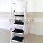chuangquanxing loft 4 step with safety rail emergency escape ladder