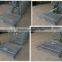 large metal wire cage storage container with wheels
