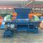 Hard plastic PP/PE crushing machine, waste used plastic recycling machine for sale