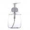 Manufacturer empty clear cosmetic foam bottle
