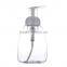 Clear soap 40mm foam pump bottle