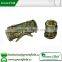 Green Field Rustic Wooden Candle Holder