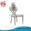 Foshan furniture European stainless steel chairs for living room