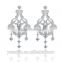 Wholesale Stock Small Order Fashion Women Retro Hollow Tassels Zircon Earrings