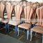 Hotel Chair Dining Chair With Golden PU Cover