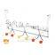 new Over The Door 6 Hook Rack, Hook Coat Rack, Closet Door Rack