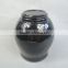 European style cremation urn made of ceramic with gloss for bone ashes
