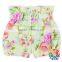 2016 Newborn Baby Girl Clothes Sweet Floral Print High Wasit Candy Bubble Summer Shorts