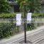 Garden and outdoor use rattan colthes hanger