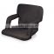 Black Portable Chair Sports Stadium Seat