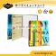 Colorful cover memo notebook with metal clip for office school diary use