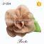Korean new pattern stereo roses shape chiffon flower for dress