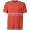 men custom dri fit sports t shirts wholesale with mesh fabric