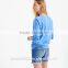 high quality lady wholesale crewneck sweatshirt manufacturer
