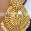 BIG Gold plated DANGLER earrings