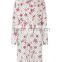 Floral printed Dressing Gown fleece pajamas