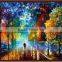hot offer modern paint by numbers figure oil painting scenery
