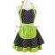Fancy Bib Type and Cotton Material Fancy Kitchen Adult Apron Kitchen Apron Women Apron