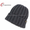 Multi Color 100% Acrylic Beanie Winter Hats With Metal Logo On Front