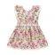 Little princess wiggles tunic dress girl flutter sleeve real classic floral dresses