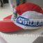 Custom 5 Panel Long Brim Caps, Running Hat