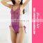Purple transparent women sexy underwear one piece teddy lingerie