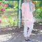 Hotsale Summer Pink ladies Muslim Blouses Elegant Design Islam Blouse Beautiful Elegant Knit Blouses