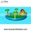 Kids Water Park with slide play on land for rent