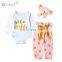Elinfant organic cotton wholesale Amazon hot sells kids clothes baby romper