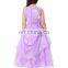 Grace Karin Sleeveless Ruffled Flower Girl Princess Bridesmaid Wedding Pageant Mauve Party Dress CL010407-2