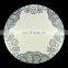 wholesale round purple christmas pp placemat