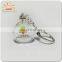 Cheap Crystal Acrylic Promotional Laser Engraved LED Light Keychain