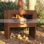 Best Corten steel material and wood burning stoves